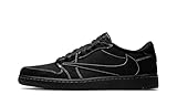Jordan Mens Air Jordan 1 Low OG TS DM7866 001 Travis Scott - Black Phantom - Size 6.5