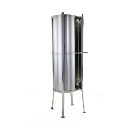 Image of Stainless Steel UR FURNACE | SANITARY WASTE DISPOSAL | Waste management | No Smell | Portable | Eco-Friendly | No Power | No Fuel | (PATENTED), Open Top, Silver