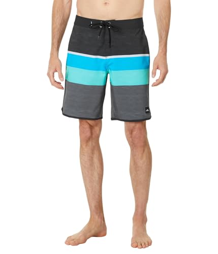 O'NEILL Lennox Scallop short de bain 48,3 cm pour homme en vert turquoise