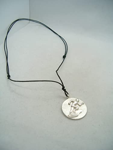 Pendentif en argent 925 Läufer ras-du-cou sport sans irritation