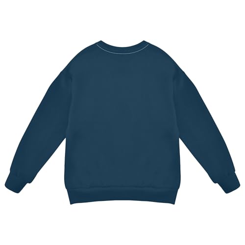 JUNZAN Cute Avocado Yoga Sticker Set Kids Boys Pullover Hoodie Crewneck Sweatshirts for Boys Camping 4T2