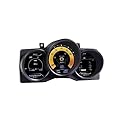 LCD-Auto-Digital-Cluster-Instrument, Cockpit-Geschwindigkeitsmesser, Armaturenbrett-Messbildschirm, kompatibel mit Porsche Macan Boxster 982 718 2011–2023