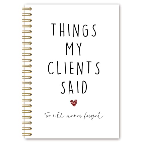 BEHIFL ʔXpCm[gW[i ZsXgR[`JEZ[vtFbVi Things My Clients Said So I'll Never Forgetm[gubNW[i ʔR[`Mtg 5.5x8.3C`
