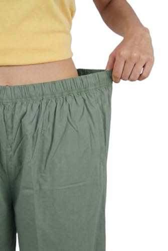 Image of Plaazo Women's Cotton Palazzo | Wide Leg Palazzo for Women | Soft Breathable High Waist Bottom Wear | Comfortable Casual, Office, Travel for Women