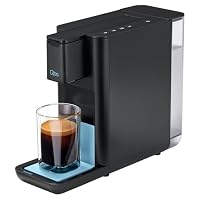 Tchibo Qbo ICONIC Pantone™ Premium Kapselmaschine für Espresso, Caffè und Caffè Grande, kompaktes, innovatives Design, Sky Blue – Ansicht 1