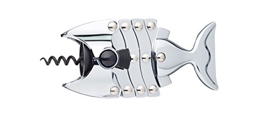 Lazy Fish Corkscrew and Bottle Opener