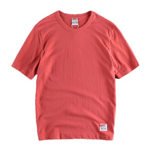 T-shirt décontracté homme coupe droite pour un confort rétro Heritage