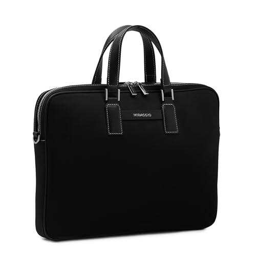 Image of Miraggio Echo Laptop Messenger Bag | up to 15''| Adjustable Strap & Zipper Closure | Laptop Crossbody Bag | Multiple Organisers | Office Bag for Men & Women