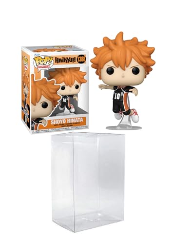 Funko ¡Pop! Animación: Haikyu!! - Shoyo Hinata incluido con un protector de ático de Byron
