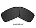 Seek Optics Compatible/Replacement Lenses for Oakley Crankcase Black