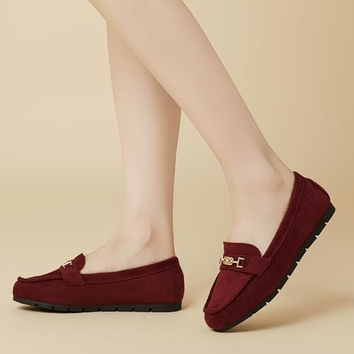 Image of Women's Loafer Shoes Leisure Slip On Work Shoes Comfort Walking Flats