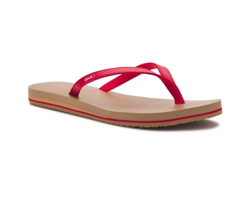 Image of Sanuk Yoga Spree 4 | Yoga Mat Footbed | Flip Flops for Women | Yoga Sandals For Women | Women's Beach Sandals