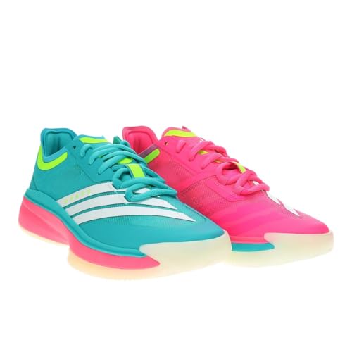 Image of adidas Mens Adizero Select 3.0 Basketball Sneakers Shoes - Green