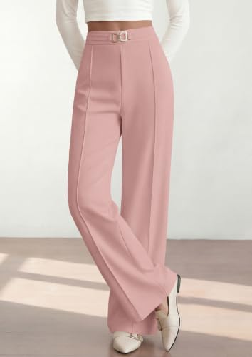 Image of PRETTYGARDEN Womens Dress Pants High Waisted Tailored Trousers