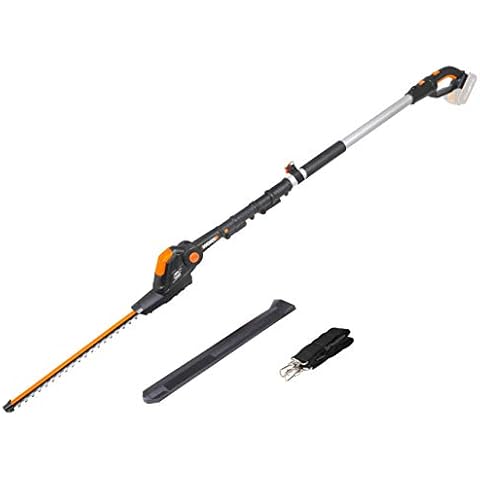 Worx WG252E.9 20V Hedge Trimmer with Telescopic Rod Cover