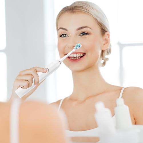 Cepillo de dientes eléctrico recargable sónico de 22 cm con estuche rígido 3