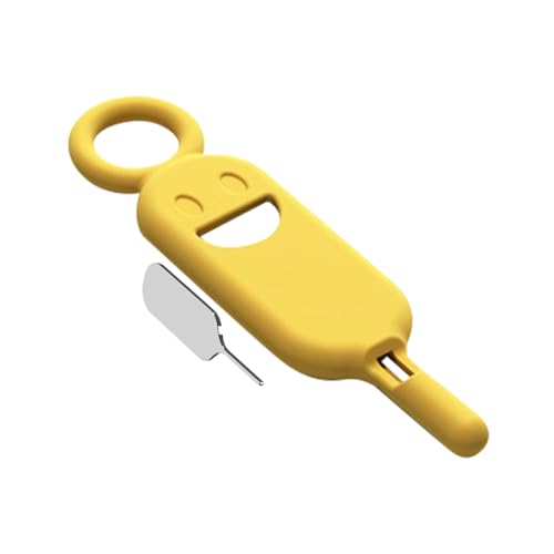 Generisch Herramienta de extracción de tarjetas – Pin de expulsión antipérdida de tarjetas 2 en 1 con tarjeta de apertura de memoria con husillos de expulsión en acero inoxidable