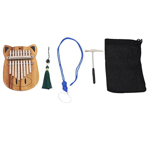 BIENKA Ensemble de Piano à Pouce 8 Touches avec chaîne de lanière Mini Doigt Pouce Piano Instrument de Musique Portable… - Les Beatles, Paul McCartney, John Lennon, RIngo Starr, George Harrison BIENKA Ensemble de Piano à Pouce 8 Touches avec chaîne de lanière Mini Doigt Pouce Piano Instrument de Musique Portable… – Image 5