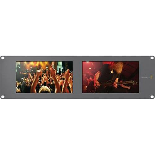 Image of Blackmagic Design Smartview Duo Rackmountable Dual 8 inch LCD Monitors