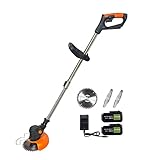Airbike Multiple Colorways Grass Trimmer Brush Cutter Grass Cutter Weed Wacker Weed Whacker Cordless String Trimmer Electric Weed Eater Weedeater Weed Trimmer