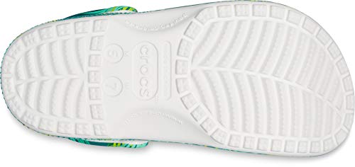 Image of crocs Unisex-Adult Classic Marbled Clog WHI /Oxgn Clogs