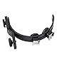 Topiky C-Form Dual Blitzschuh Kamera Blitzlampe Halterung, tragbare Premium Metall Lightweight Einstellbare Fotografie Zubehör für DV-Kamera Camcorder DSLR Kamera
