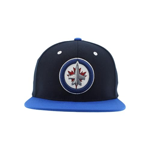 Image of ZHATS NHL Unisex-Adult NHL Officially Licensed Adjustable Snapback Hat Flat Bill Z11 Icon Two Color
