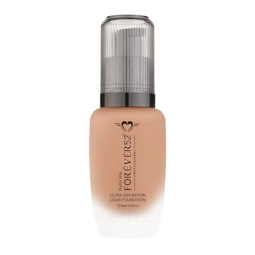Image of Daily Life Forever52 Ultra Definition Liquid Foundation | 24H Wear, Medium to Full Coverage, Long Lasting, Anti-Aging, Satin Finish| All skin type - Pralines Cake (FLF006) 30ml