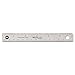 Westcott 10414 Stainless Steel Metal Ruler with Non-Slip Cork Base, 6 in