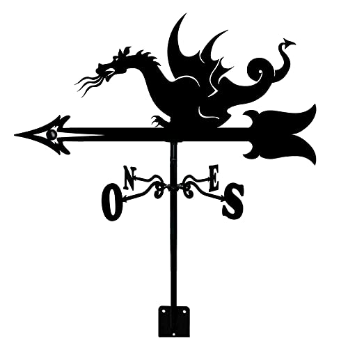 Veleta de dragón decorativa para dar un aire retro a tu granja 1