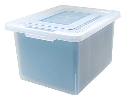 File Storage Box in Clear