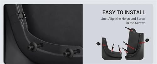 Garde-boue Tesla Model Y anti-sable et neige accessoires bas de caisse