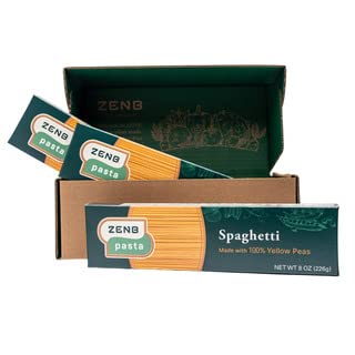 Zenb Plant Based Spaghetti - Made From 100% Yellow Peas, Gluten Free Pasta thumb #2