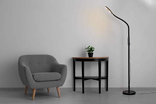 Daylight Multiplex 3-in-1 Lamp: Versatile Lighting for Living Room, Bedroom, Office - 5 Brightness, 3 Colors - Reading, Study, Nail Care - 12W, Black - Image 6