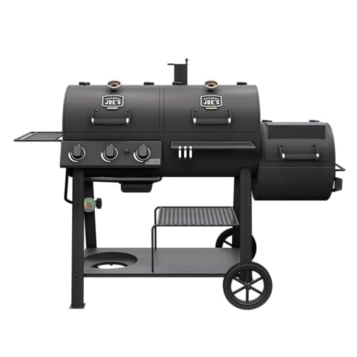 Oklahoma Joe's Canyon Combo DLX Charcoal and Propane Gas Smoker & Grill - 24203005