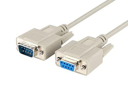 Monoprice 10Ft Db 9 M/F Cable Molded #TOP22