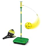 Swingball Pickleball Paddles Tether Tennis Game Set - Portable All-Surface Base, Durable, Easy Assembly, Indoor & Outdoor Games, Backyard Games for Kids, Active Play for Kids and Families, Ages 4+