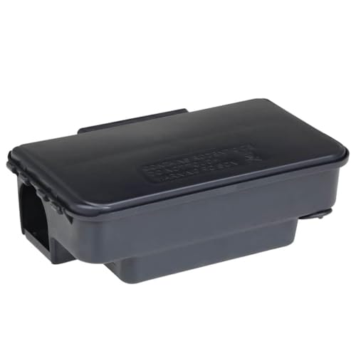 Cervaline Trappole per Topi 12 pz Nere 22x12,5x7,5 cm,Articoli Sportivi,Ricreazione