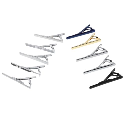 Pinzas para corbata de alta calidad juego clásico con estuche de almacenamiento para trajes