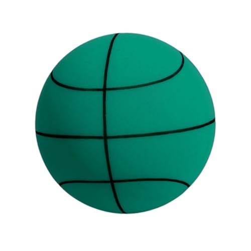 Vesidoloy Silent Basketball - Noiseless Basketball Indoor Training Ball Uncoated High-density Foam Practice Balls for Quiet Dribbling and Indoor Training