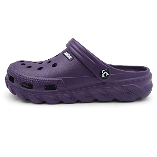 Image of Amoji Unisex Garden Clogs Gardening Shoes AA1521 | Unisex Slip on, Lightweight, Comfortable, Beach, Shower, Pool, Casual Walking