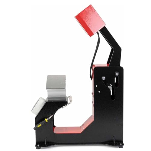 Prensa térmica automática para gorras con 3 placas intercambiables miniatura 7