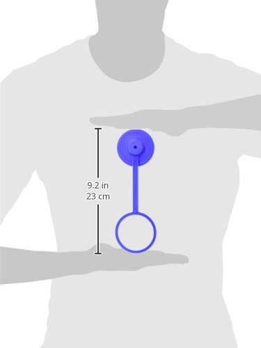 Nalgene Lid Wide Mouth Loop-Top Water Bottle (Blue)