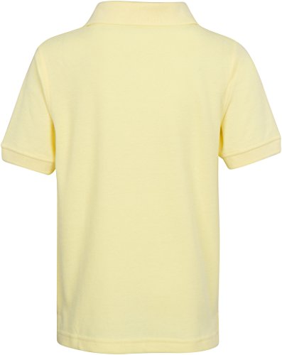 Image of Premium Wear Boys School Uniform Short Sleeve Stain Guard Polo Shirt