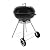 gzcmxh Charcoal Grill - 18inch Outdoor Charcoal BBQ Grill with handle and wheels - Balck Kettle Grill for outdoor, backyard, picnics, party parties