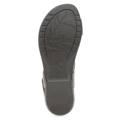 Image of Dansko Reece Sandal for Women - Memory Foam and Cork Footbed for Comfort and Arch Support - Lightweight Rubber Outsole for Long-Lasting Wear with Hook & Loop Strap