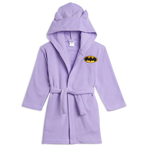 DC Comics Super Hero Girls Batgirl Toddler Girls Costume Long Sleeve Pajama Robe 4T