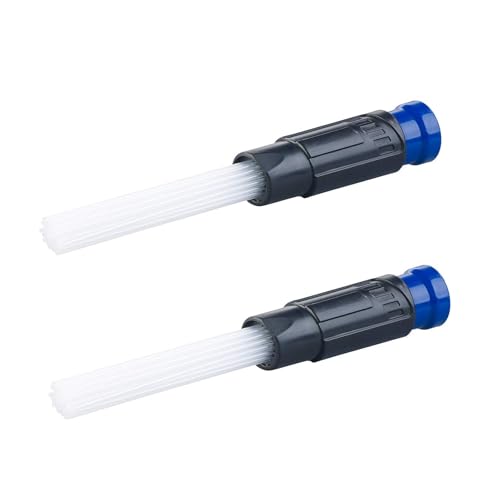 2 unidades de accesorios para aspiradora, universales, con 30 tubos de succión flexibles (boquillas para aspiradora, accesorios de aspiradora, mesa para portátil)