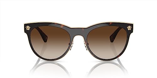 Versace VE 2198 125213 Havana Plastic Phantos Sunglasses Brown Gradient Lens - image 4