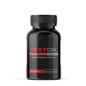 TESTOSIL – The Best Natural Testosterone Supplement – Powerful Legal Bodybuilding Supplement – Advanced Performance and Recovery Agent – 60 Capsules/Supplement Heaven